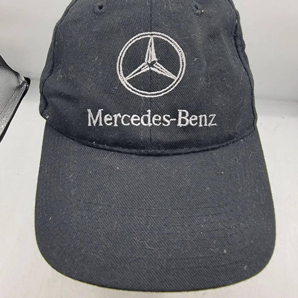 Mercedes Benz Adults Black Baseball Hat Cap Logo Dad Hat Embroidered Casual - Picture 5 of 9